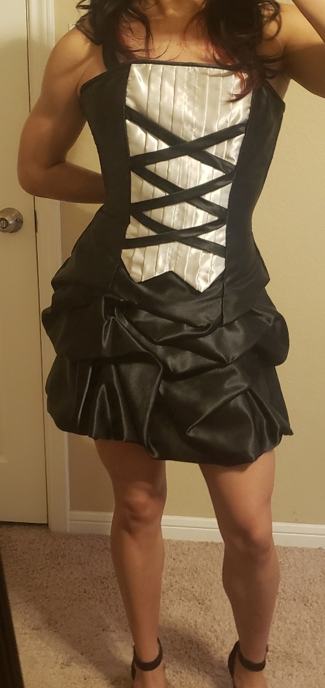 Jessica McKlintock Tuxedo Dress